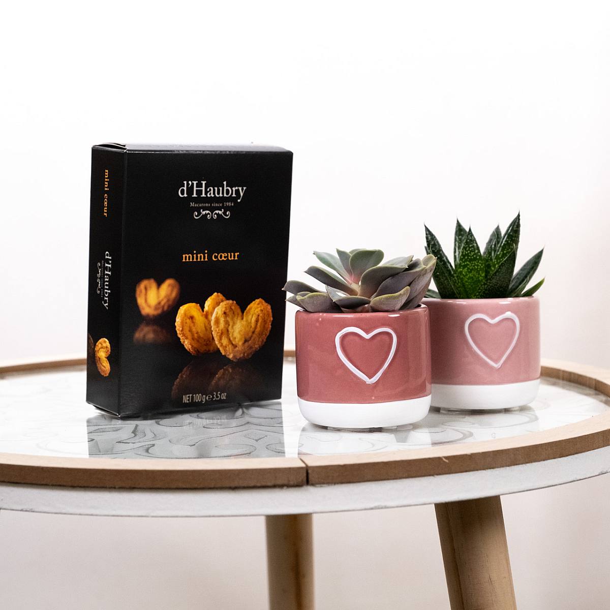 Duo Succulentes de Saint-Valentin