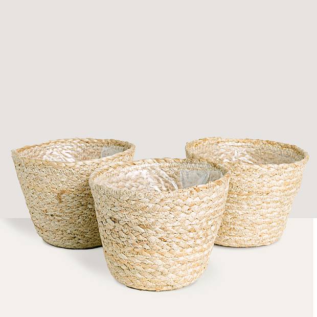 Nauru Baskets Trio - S/12cm