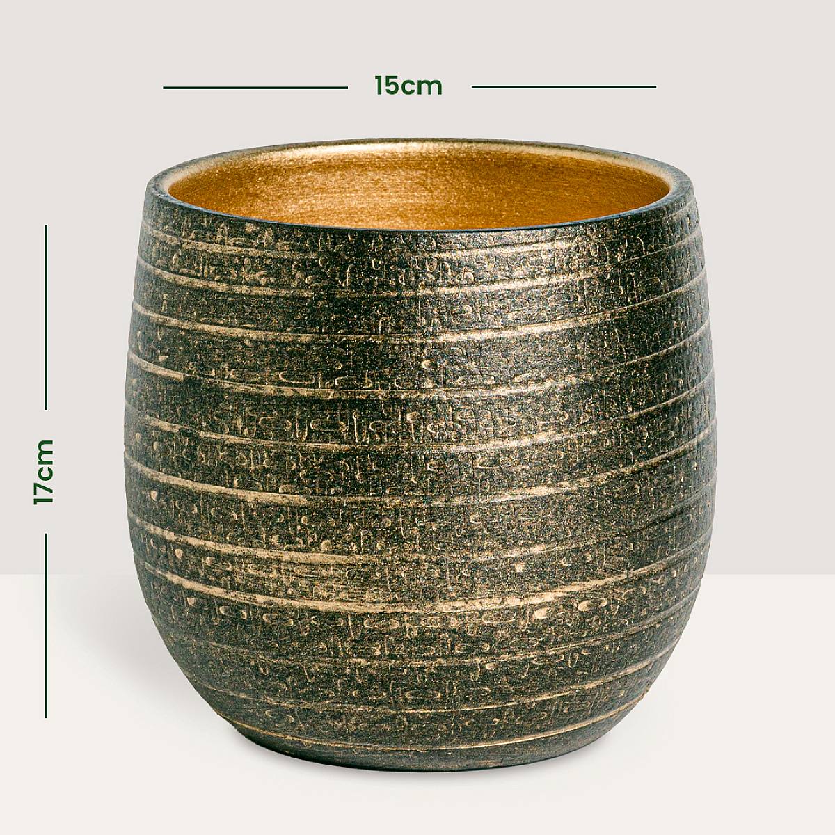 Vaso Dubai - M/15 cm